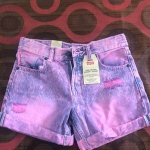 Levi’s Girls denim shorts